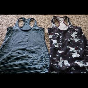 Size 4 racer back tank top bundle.